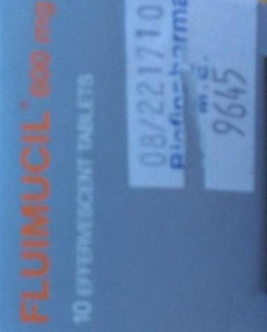 Fluimucil Effervescent